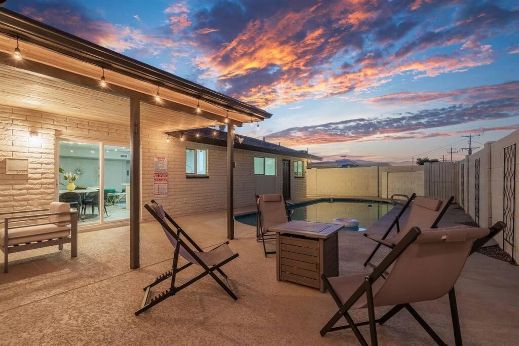 Villa Cozy-Perfect Location-Private Pool-Heat Optional- Spring Training-Gcu Phoenix Esterno foto
